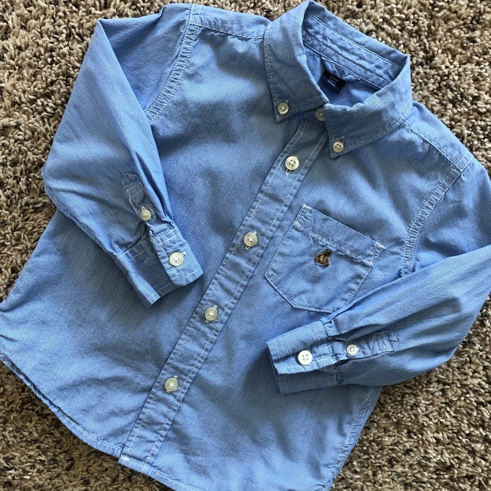 Gap Button Down Shirt EEUC Sz 2